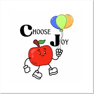 Choose Joy - Quotes printed Posters and Art